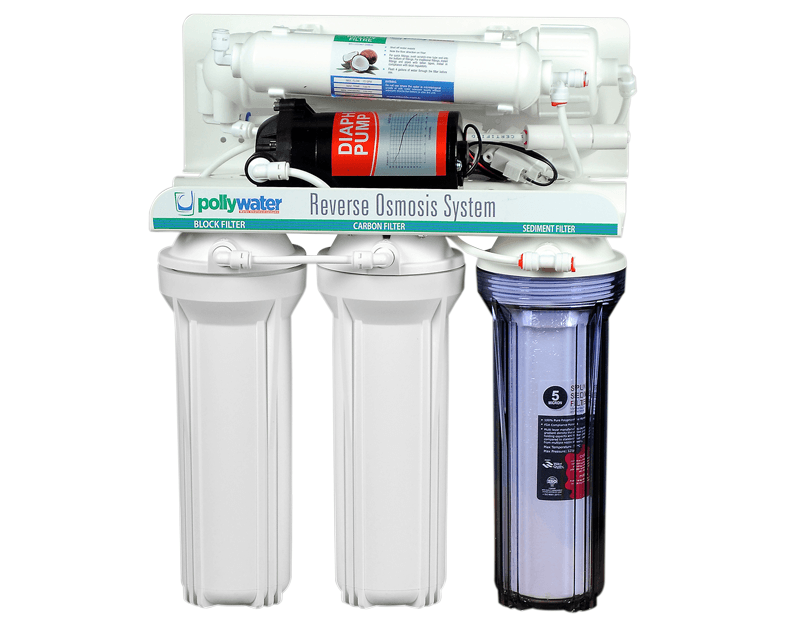pollywater 5 aşamalı pompalı açık kasa su arıtma cihazı